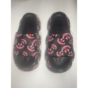 Champion Super Meloso Smile Clog Men's Shoes Black Red Size 12 Brand New